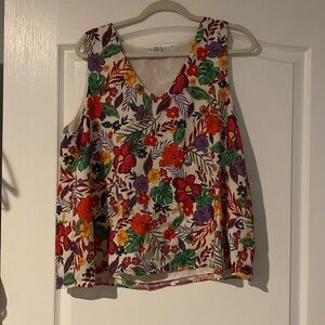 Tabitha Webb floral dress tank